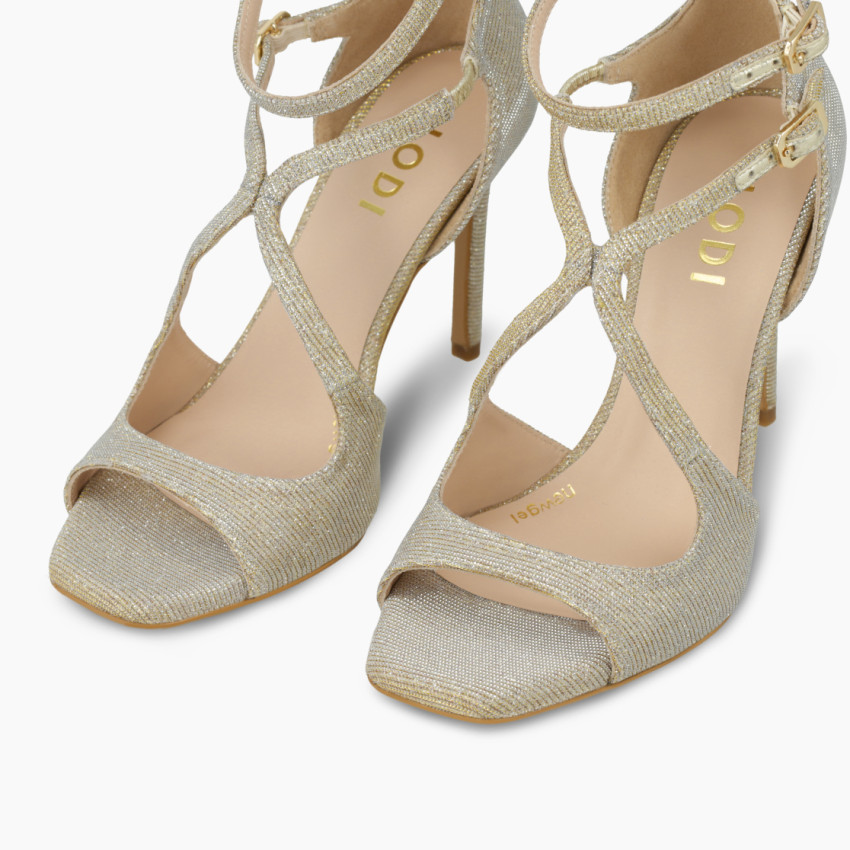 LODI MUJER SANDALIAS DE NOVIA DORADAS WARIDE-TE