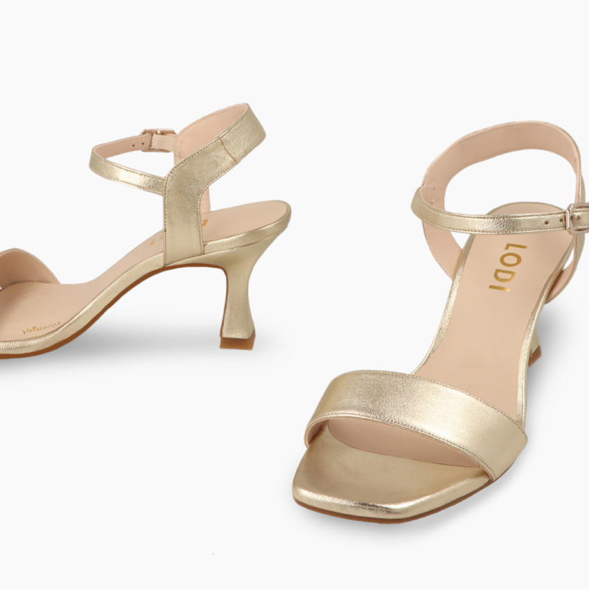 LODI MUJER SANDALIAS DORADAS LALI-X