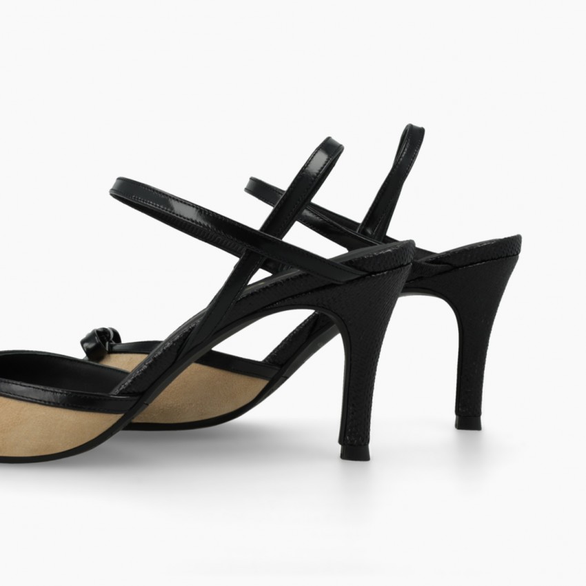 LODI MUJER SANDALIAS NEGRAS LUANES