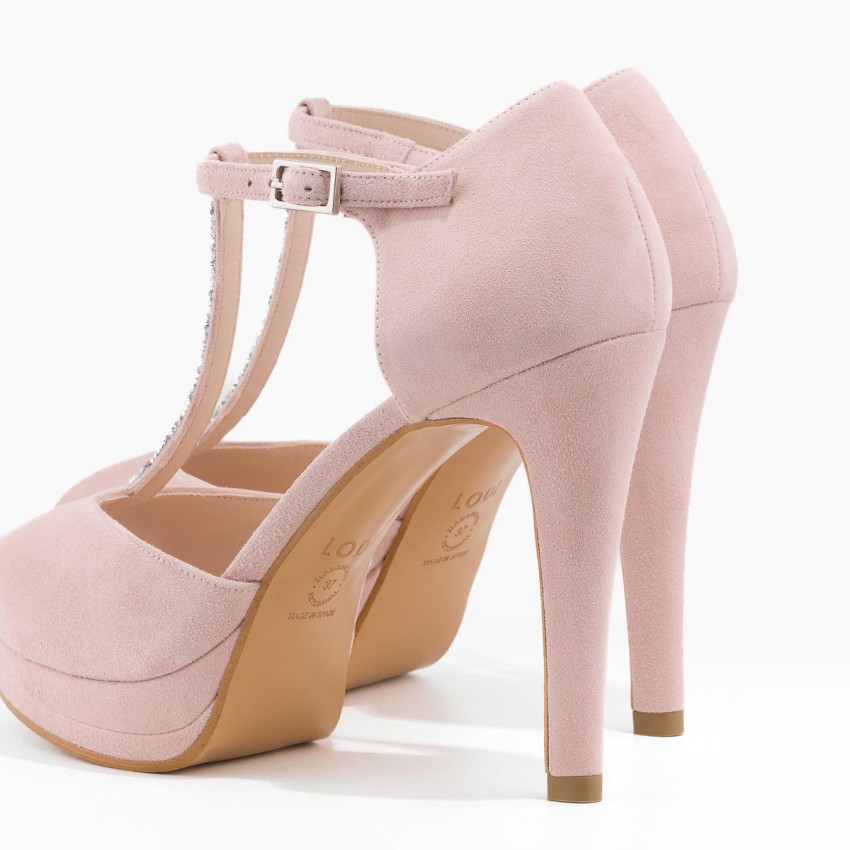 LODI MUJER SANDALIAS DE NOVIA ROSAS PAULI