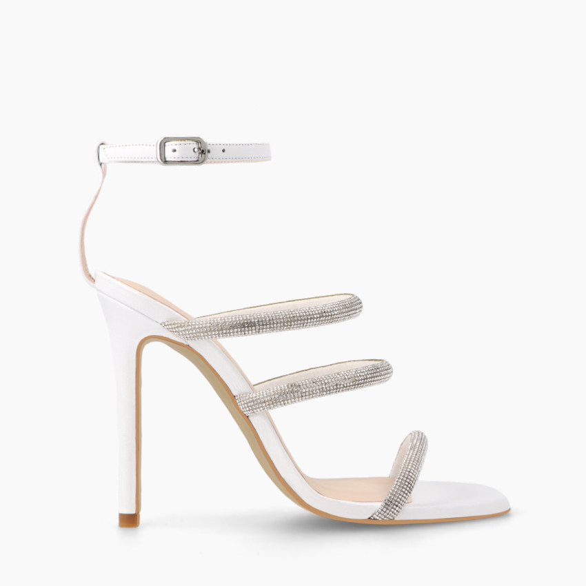 LODI MUJER SANDALIAS DE NOVIA BLANCAS WURIT