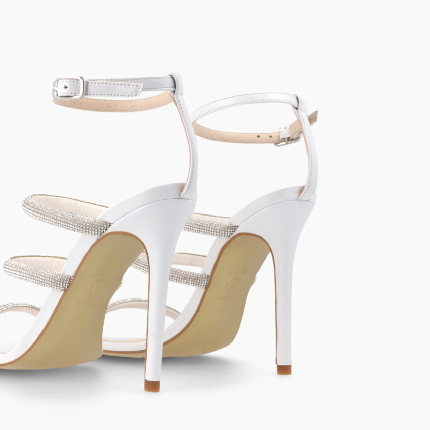LODI MUJER SANDALIAS DE NOVIA BLANCAS WURIT