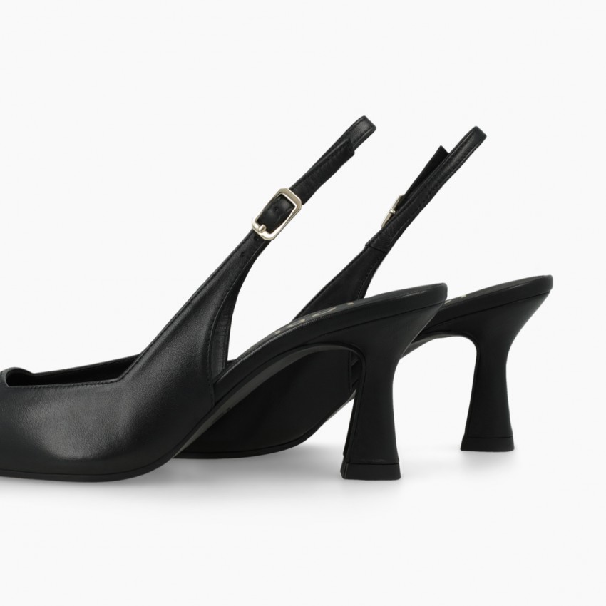 LODI MUJER ZAPATOS DE SALON NEGROS GELINES-X