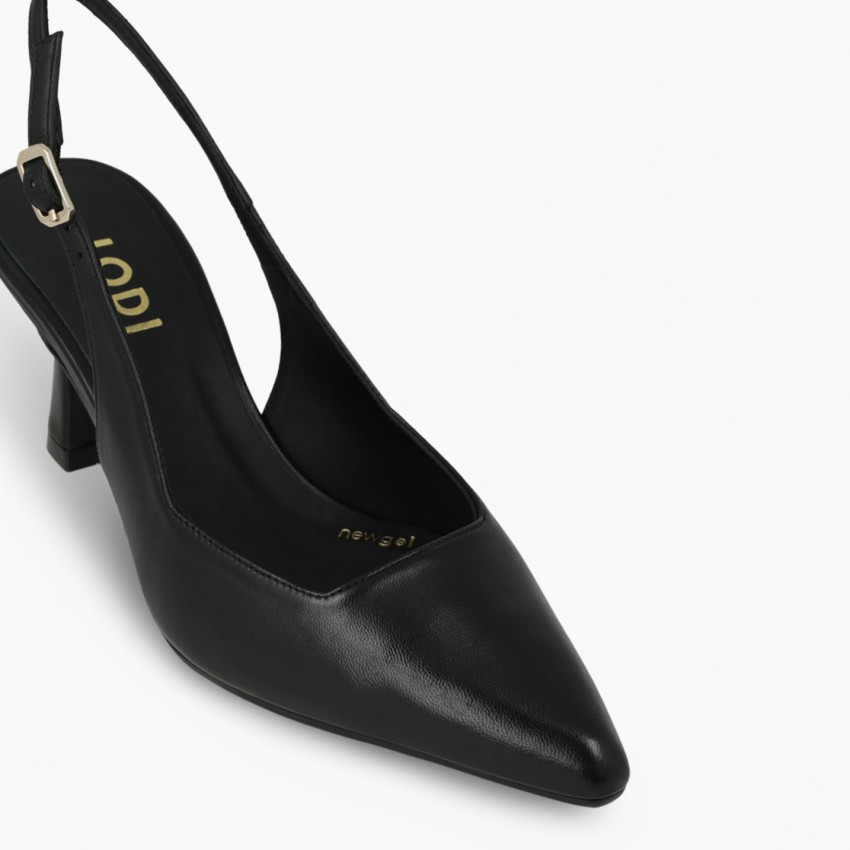 LODI MUJER ZAPATOS DE SALON NEGROS GELINES-X