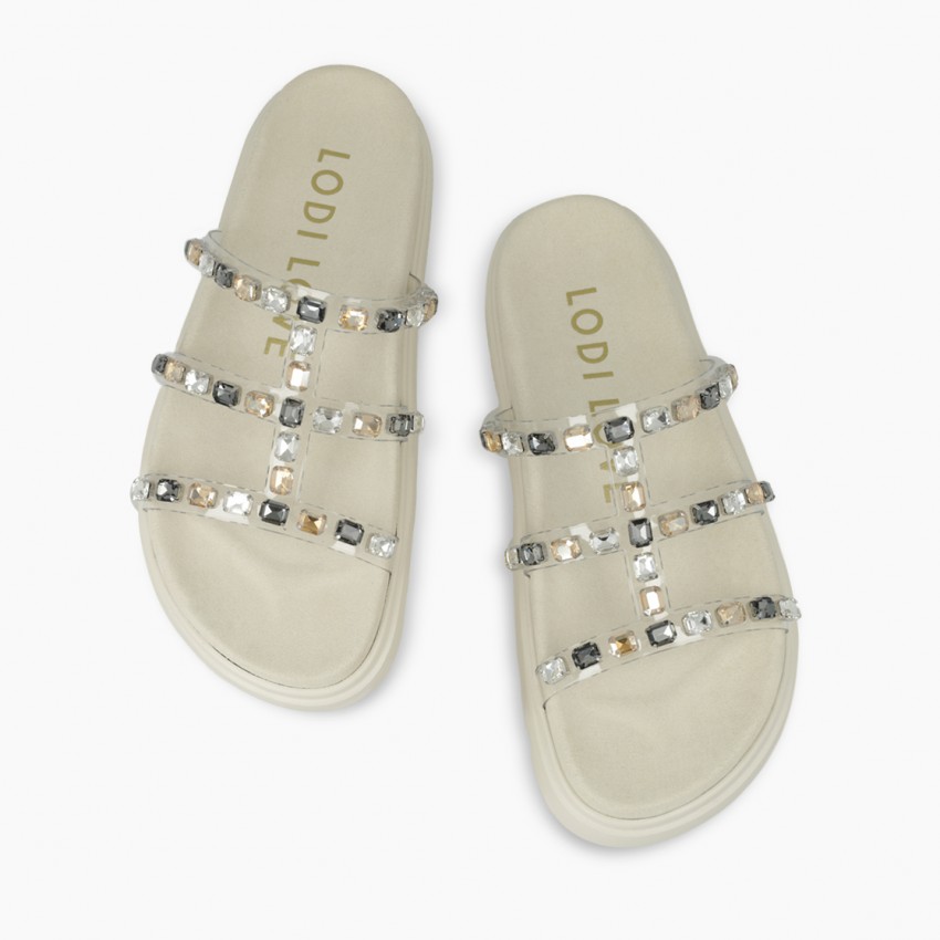 LODI MUJER SANDALIAS BLANCAS HOL5385