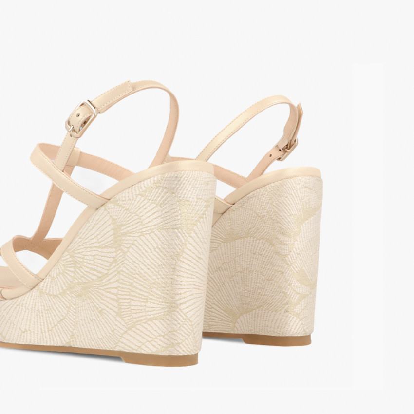 LODI MUJER SANDALIAS DE NOVIA DORADAS YOSHIO