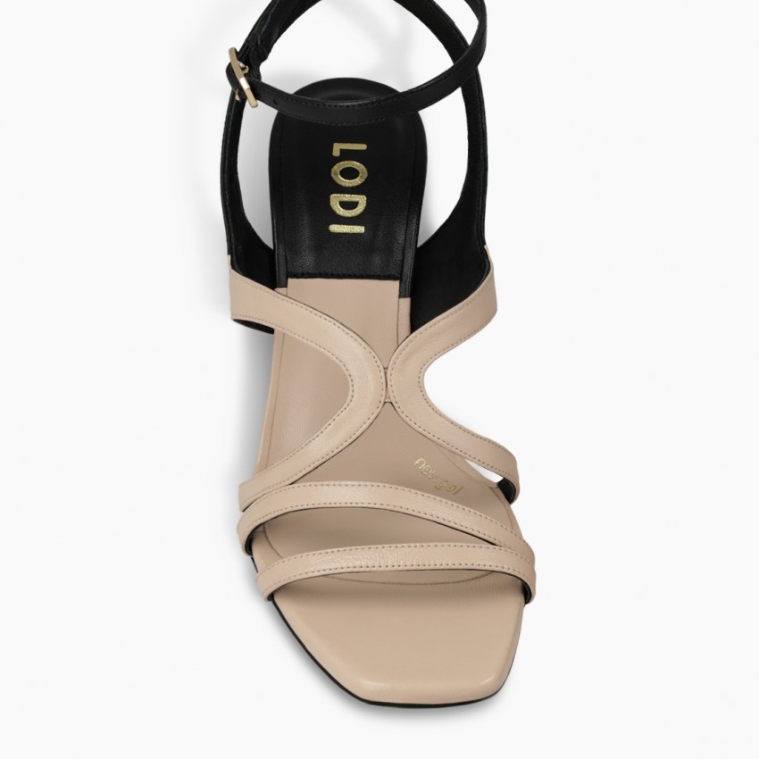 LODI MUJER SANDALIAS NUDE SIMURE