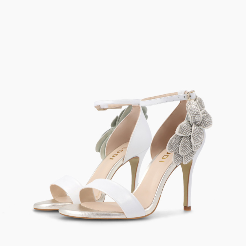 LODI MUJER SANDALIAS DE NOVIA BLANCAS YINAR