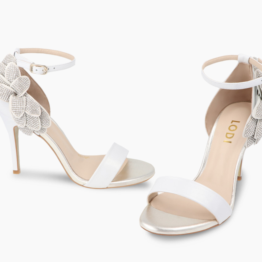 LODI MUJER SANDALIAS DE NOVIA BLANCAS YINAR