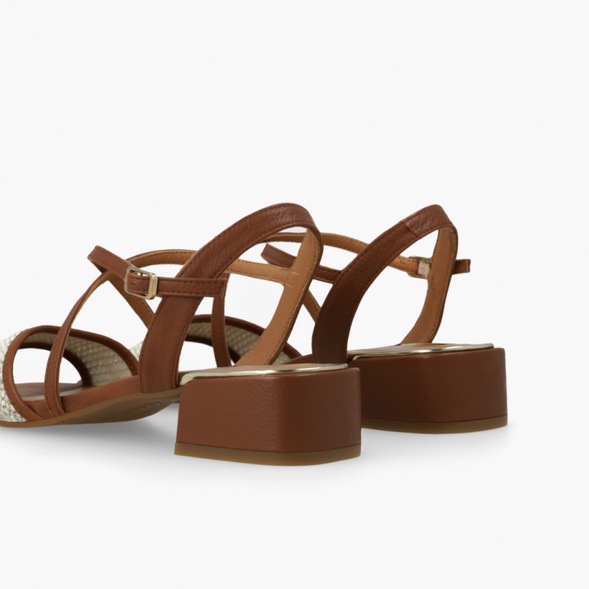 LODI MUJER SANDALIAS MARRONES KON5356