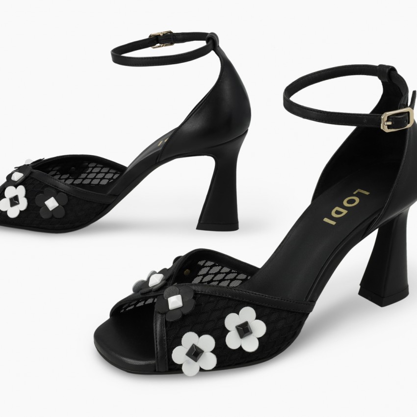 LODI MUJER SANDALIAS NEGRAS HELKER