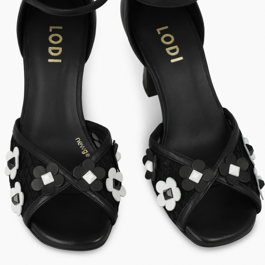 LODI MUJER SANDALIAS NEGRAS HELKER