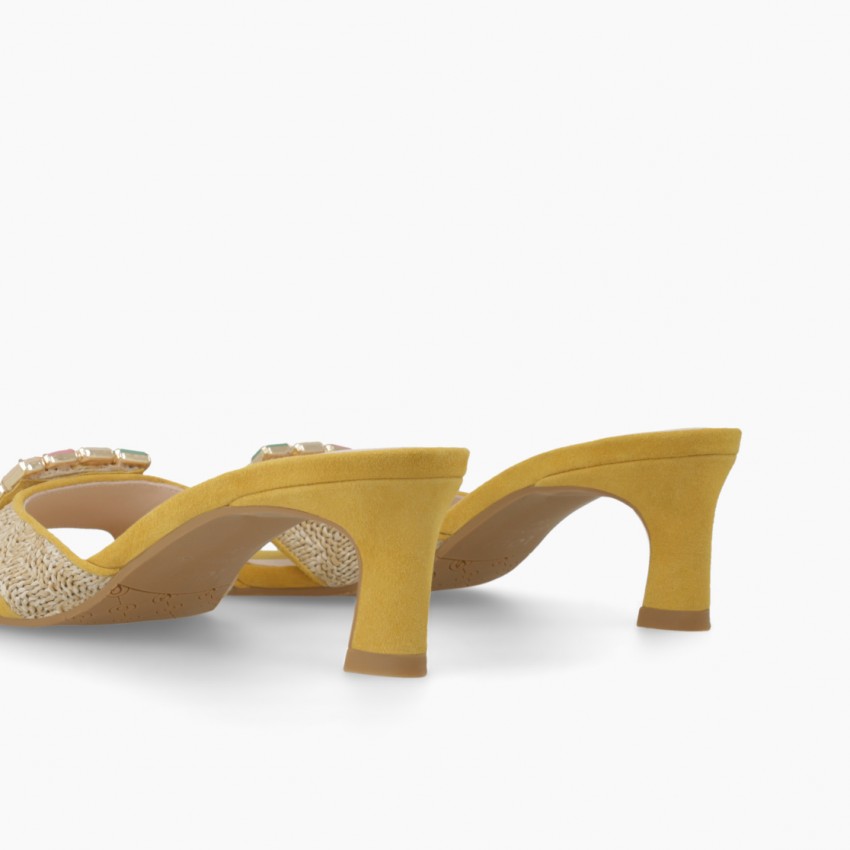 LODI MUJER SANDALIAS AMARILLAS CHETES-TE