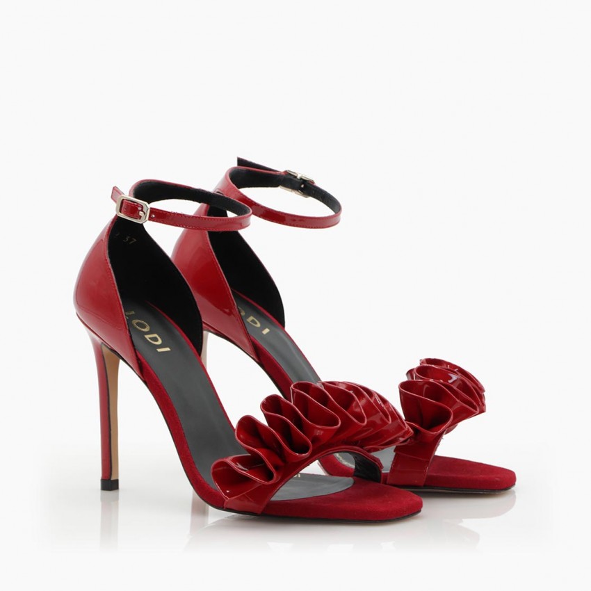LODI MUJER SANDALIAS ROJAS WEST