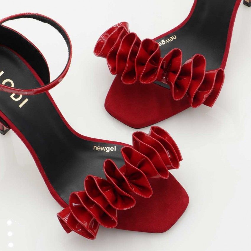 LODI MUJER SANDALIAS ROJAS WEST