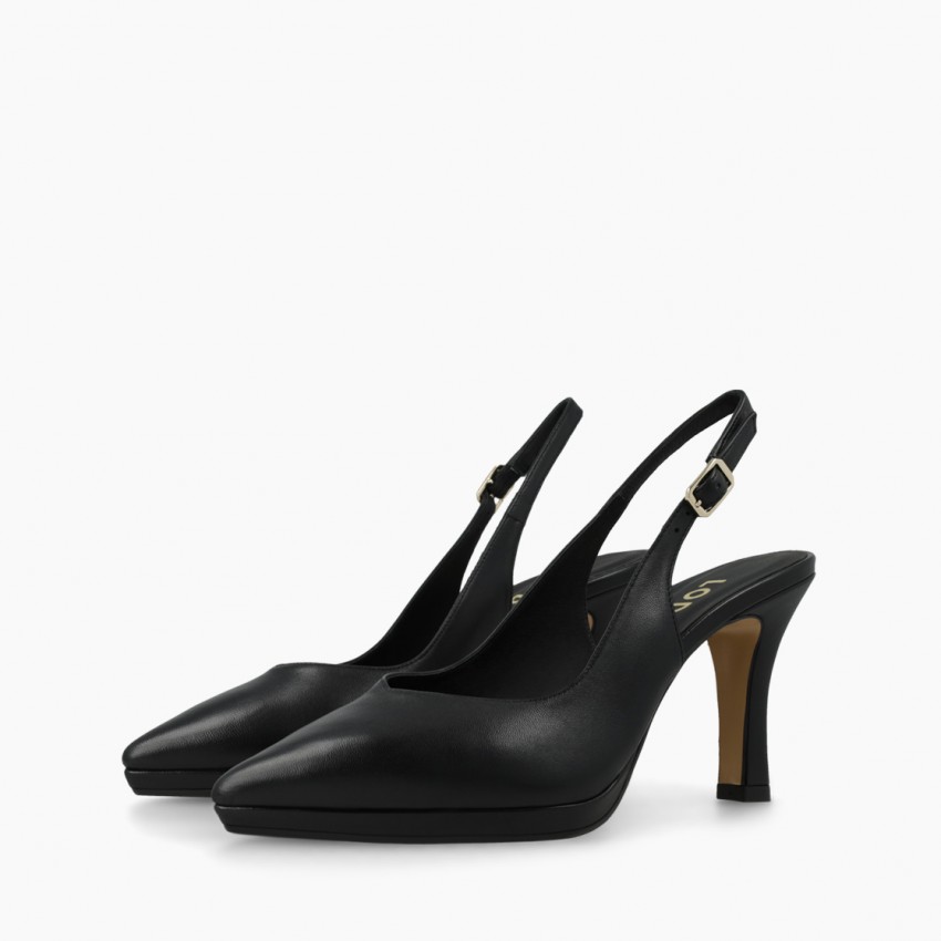 LODI MUJER ZAPATOS DE SALON NEGRAS LICTOR