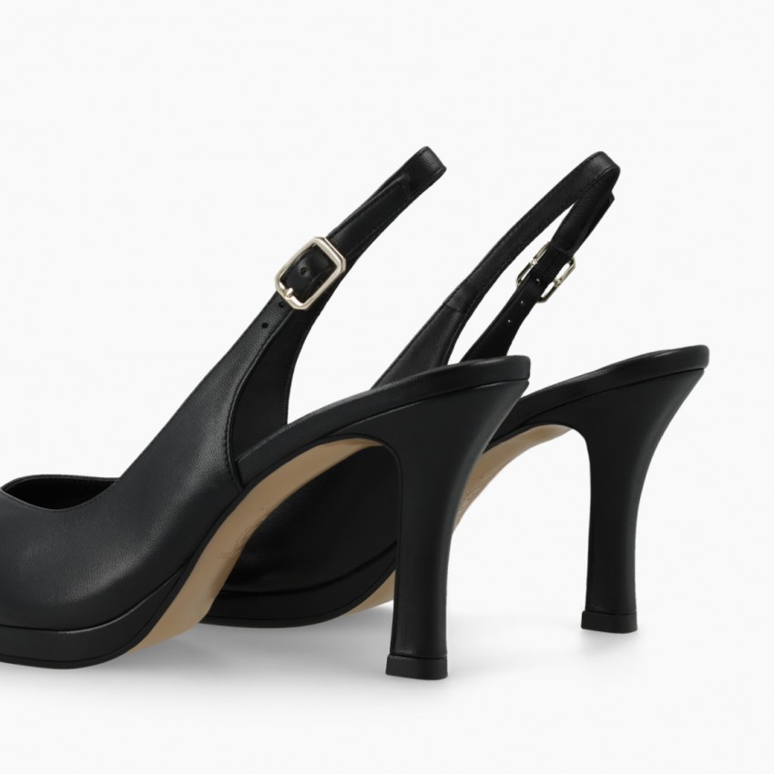 LODI MUJER ZAPATOS DE SALON NEGRAS LICTOR