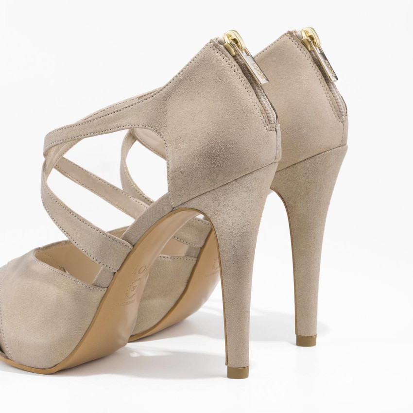 LODI MUJER SANDALIAS DE NOVIA DORADAS GOYA