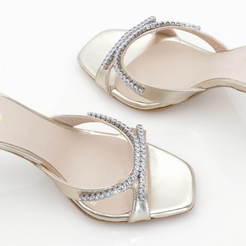 LODI MUJER SANDALIAS DORADAS SIRAGEL