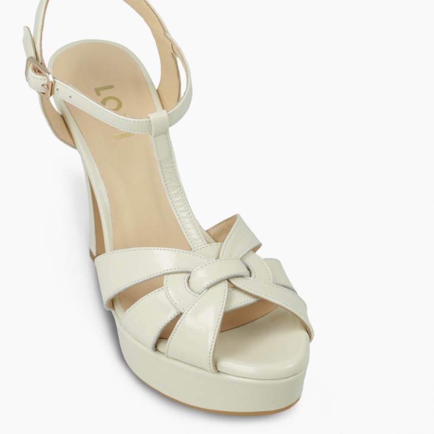 LODI MUJER SANDALIAS BLANCAS TARAN