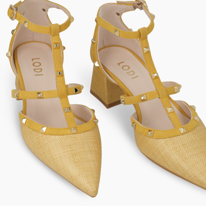 LODI MUJER ZAPATOS DE SALON BEIGE CHEMENTO