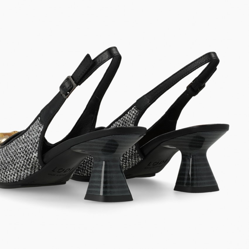 LODI MUJER ZAPATOS DE SALON NEGROS KAL5306