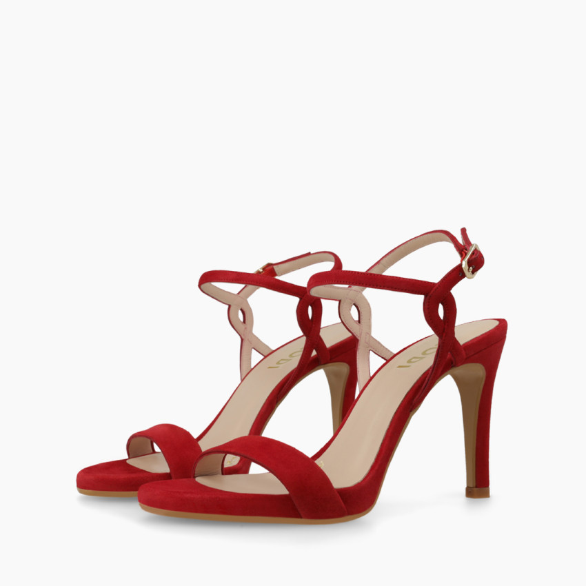 LODI MUJER SANDALIAS ROJAS INCANNES