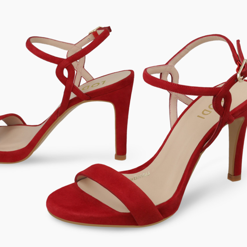 LODI MUJER SANDALIAS ROJAS INCANNES