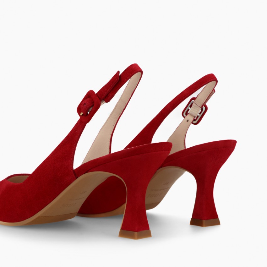 LODI MUJER ZAPATOS DE SALON ROJOS JUCO