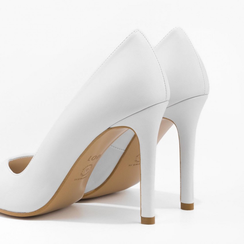 LODI MUJER ZAPATOS DE SALON BLANCOS VICTORY