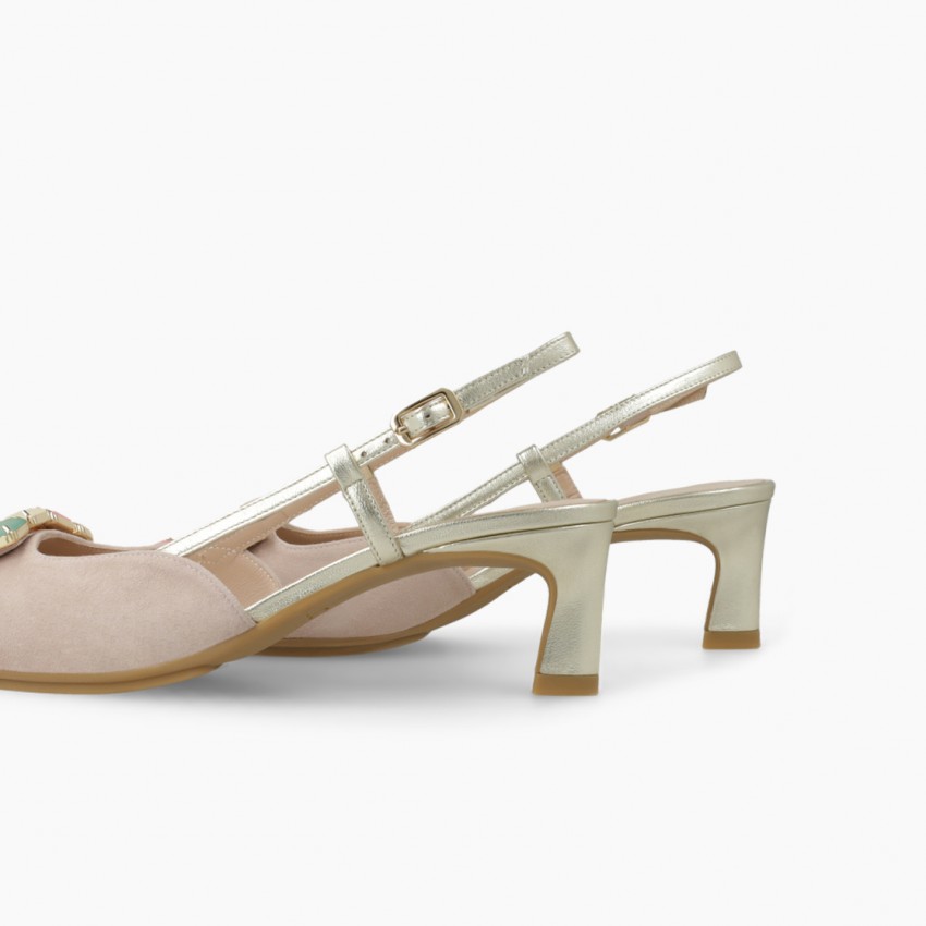 LODI MUJER ZAPATOS DE SALON ROSAS CHIMANE