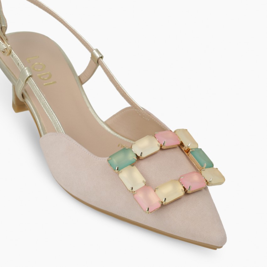 LODI MUJER ZAPATOS DE SALON ROSAS CHIMANE