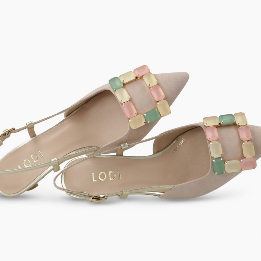 LODI MUJER ZAPATOS DE SALON ROSAS CHIMANE