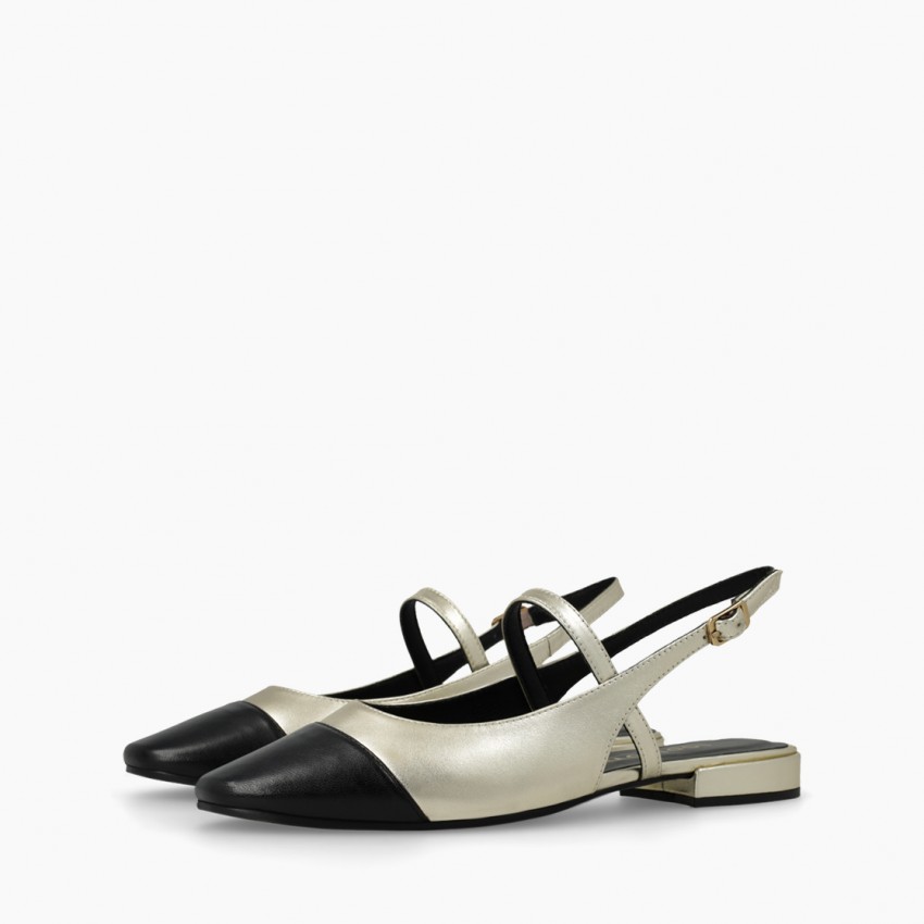 LODI MUJER BAILARINAS DORADAS AMB5327