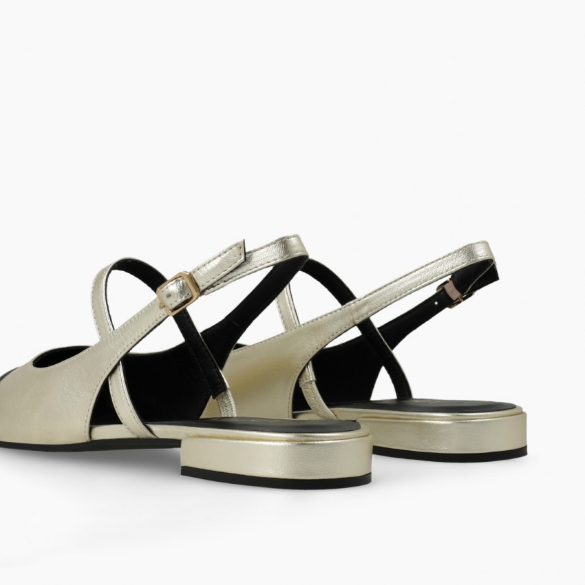 LODI MUJER BAILARINAS DORADAS AMB5327