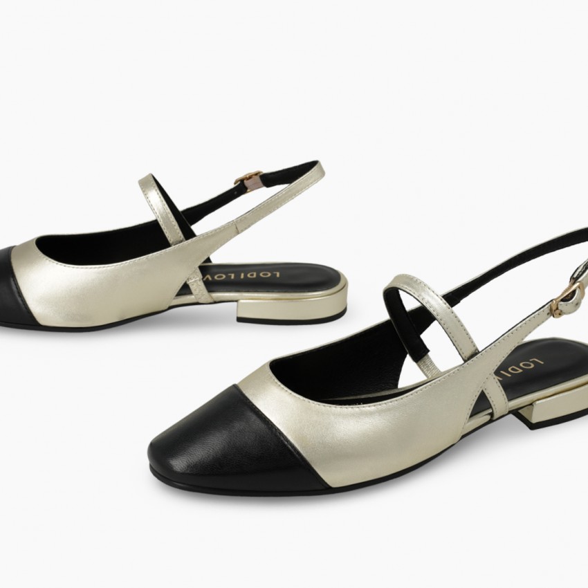 LODI MUJER BAILARINAS DORADAS AMB5327