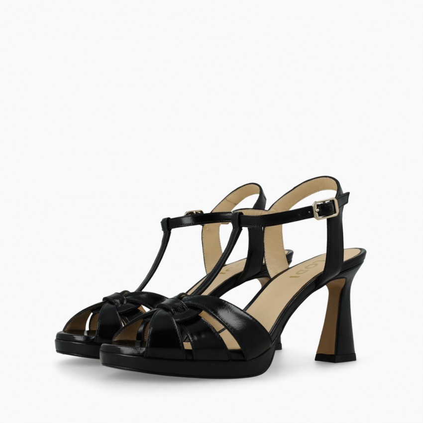 LODI MUJER SANDALIAS NEGRAS LITREN