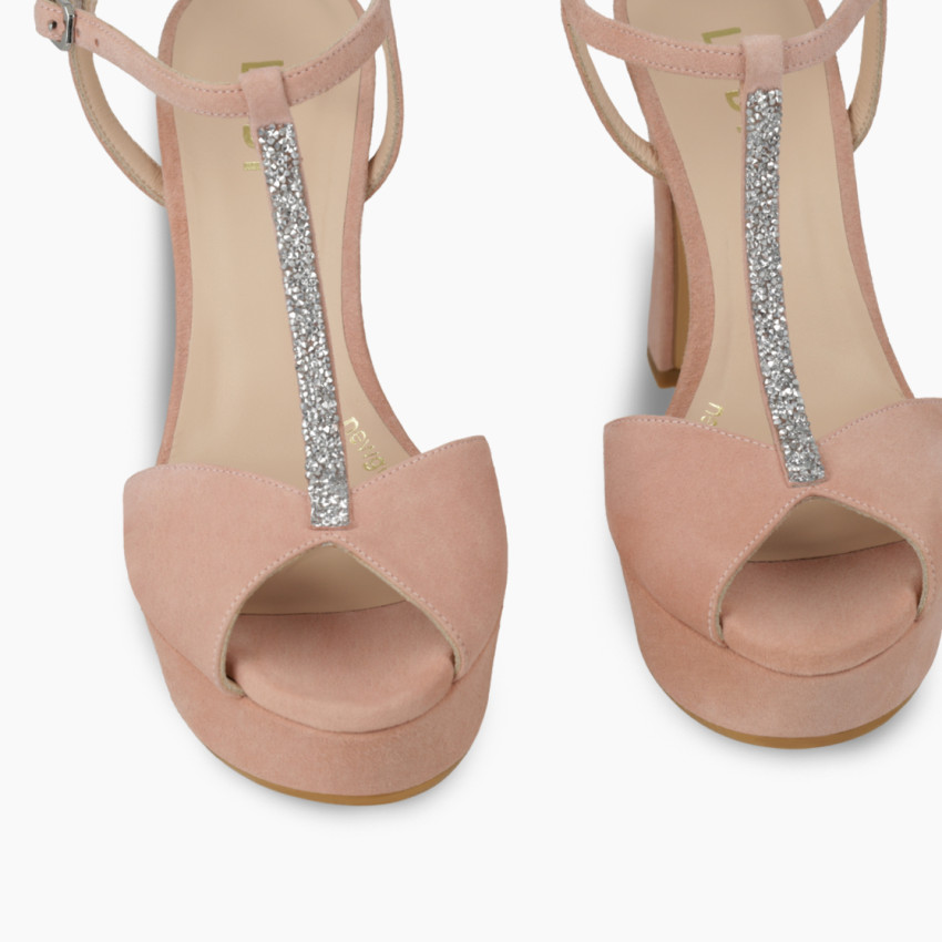 LODI MUJER SANDALIAS DE NOVIA ROSAS TESIRE