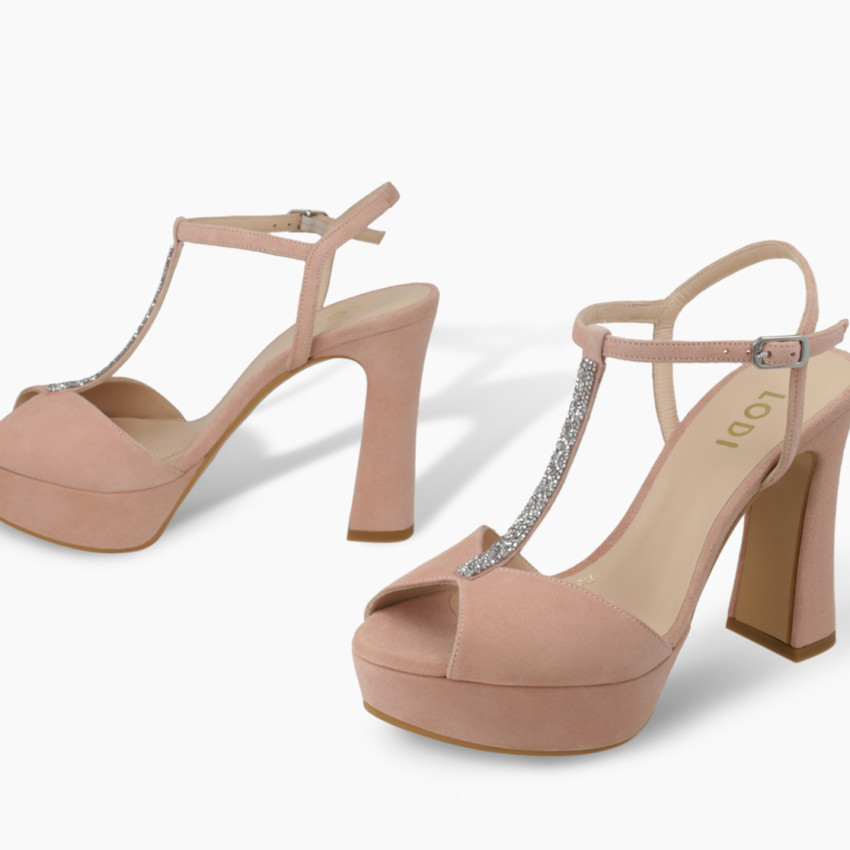 LODI MUJER SANDALIAS DE NOVIA ROSAS TESIRE