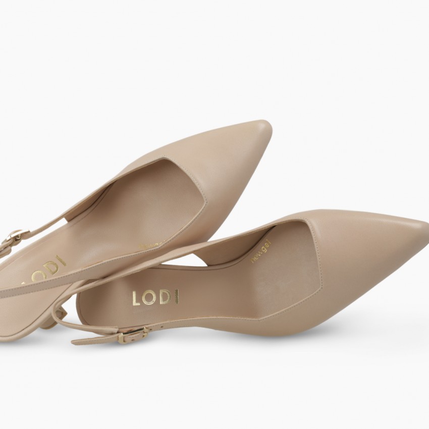 LODI MUJER ZAPATOS DE SALON NUDE GELINES-X