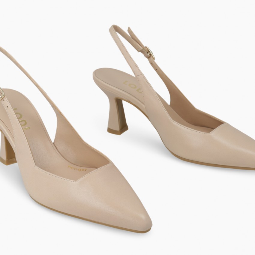 LODI MUJER ZAPATOS DE SALON NUDE GELINES-X