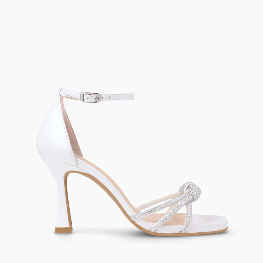 LODI MUJER SANDALIAS DE NOVIA BLANCAS HALUXUR