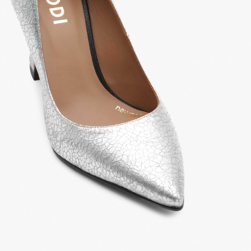 LODI MUJER ZAPATOS DE SALON PLATEADOS ROA