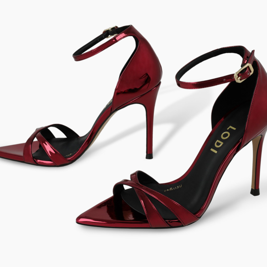 LODI MUJER SANDALIAS ROJAS ZILEN