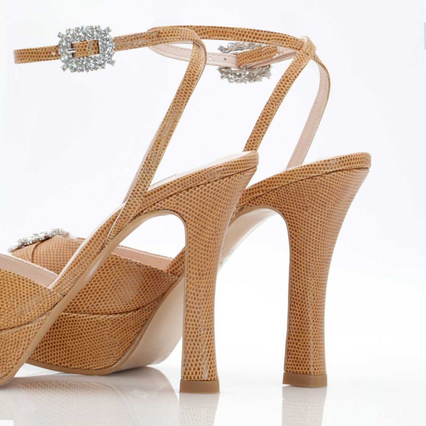 LODI MUJER SANDALIAS MARRONES TARIES