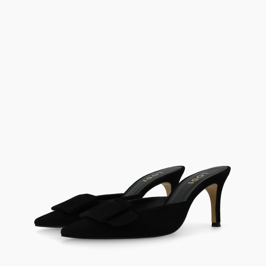 LODI MUJER MULES NEGROS ELIAN