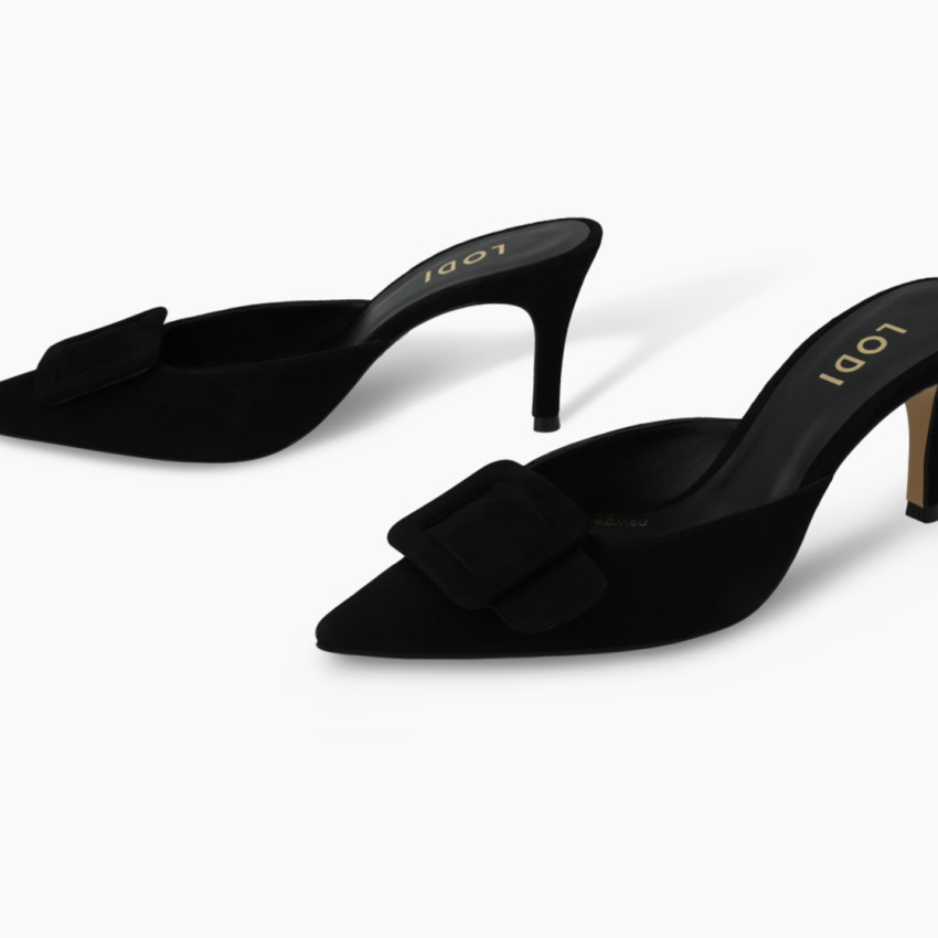 LODI MUJER MULES NEGROS ELIAN