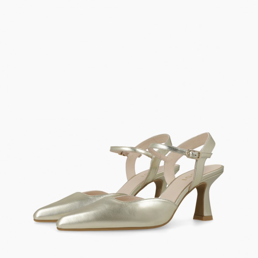 LODI MUJER ZAPATOS DE SALON DORADAS GELIA