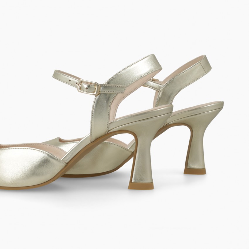 LODI MUJER ZAPATOS DE SALON DORADAS GELIA