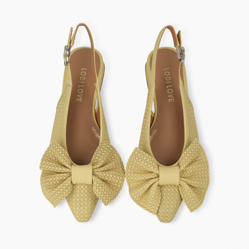 LODI MUJER BAILARINAS AMARILLAS BRO5258